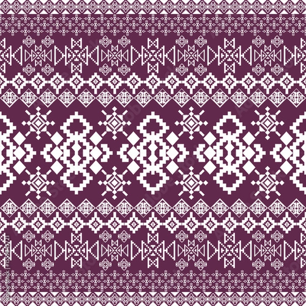 Obraz DeepPlum Ethno Motif