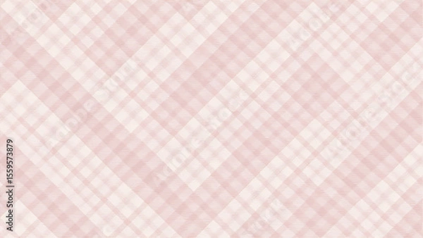 Fototapeta An abstract plaid with irregular pastel-colored lines, textured woven look blending modern and traditional styles for a unique visual appeal.