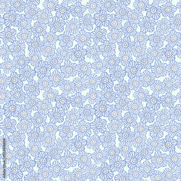 Obraz 花の模様(シームレス)