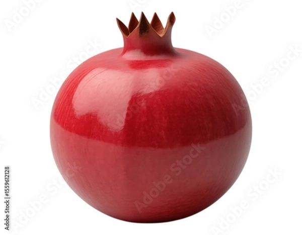 Obraz Vibrant Red Pomegranate A Juicy Fruit with a Crown