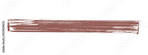 Fototapeta Grunge Brush strokes. Paintbrush Grunge design elements. Hand drawn Grunge texture horizontal text box, decorative elements on transparent background	