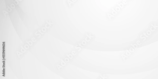 Fototapeta A subtle, modern background. Light grey gradients create a soft, flowing effect. The image is clean and minimalist, ideal for a background.