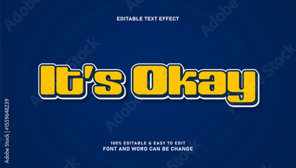 Fototapeta Editable retro style text effects