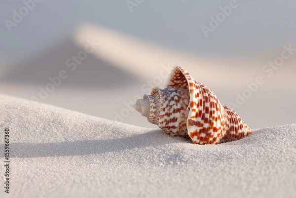 Fototapeta serene coral reef in croatia at sunset featuring geometric patterns