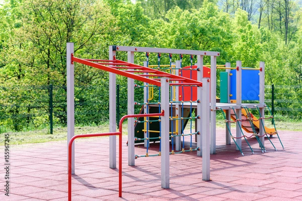 Fototapeta Children's Playground in a public park