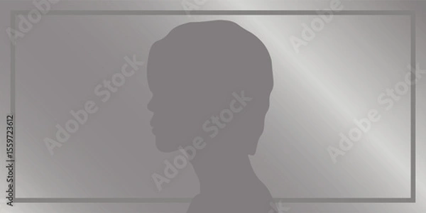 Fototapeta . Chrome gradient surface with light gloss. set me free jimin