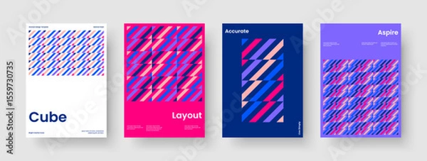 Fototapeta Isolated Background Layout. Creative Banner Template. Modern Report Design. Flyer. Poster. Book Cover. Business Presentation. Brochure. Newsletter. Portfolio. Brand Identity. Pamphlet. Leaflet