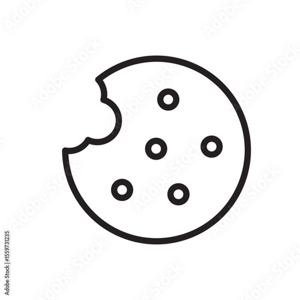 Obraz cookie icon 