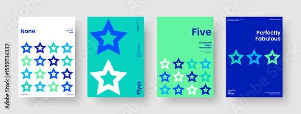 Fototapeta Geometric Business Presentation Layout. Modern Poster Design. Abstract Banner Template. Background. Flyer. Report. Brochure. Book Cover. Advertising. Brand Identity. Catalog. Portfolio. Magazine