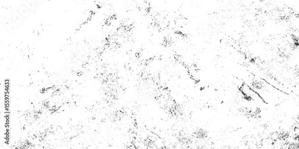 Obraz Vintage grunge paper texture isolated, Distressed black sketch texture, Subtle grain overlay texture, Rough effect of ice, snow for winter design, Dirty eroded vintage background.