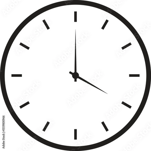Obraz Cock isolated on a white background