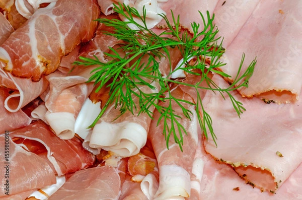 Obraz Schinkenplatte