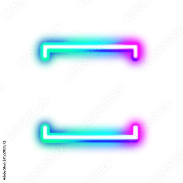 Obraz Neon Frame Border