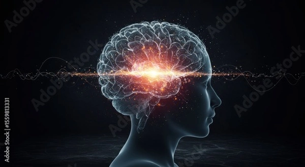 Obraz The Spark of the Mind - The Birth of an Idea