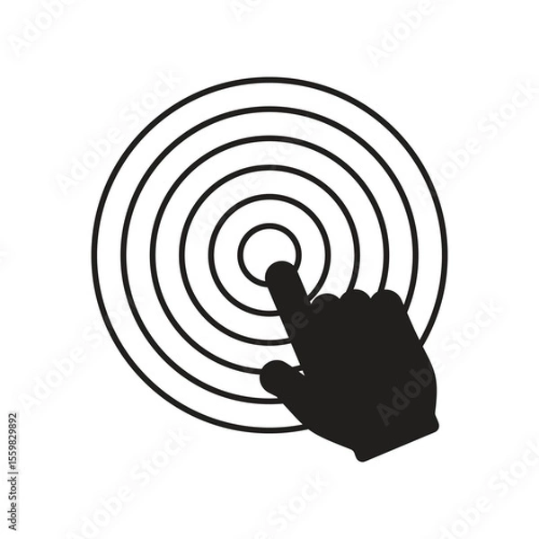 Fototapeta Make a Professional Hand Touch Vector Art
