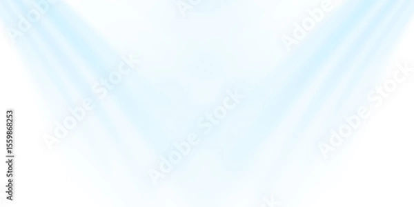 Fototapeta Air flow set of vector elements on a white background. Abstract light effect blowing from an air conditioner, purifier or humidifier. Dynamic blurred flow motion