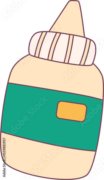 Obraz Glue illustration, perfect for design graphic needs