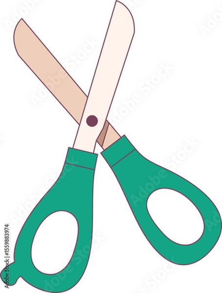 Obraz Scissor illustration, perfect for design graphic needs