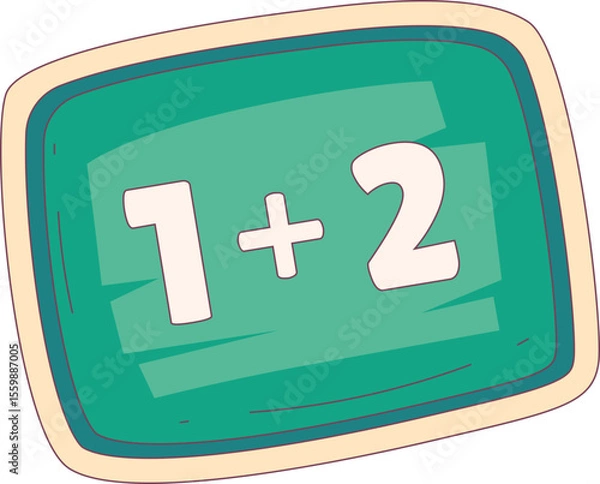 Obraz Chalkboard illustration, perfect for design graphic needs