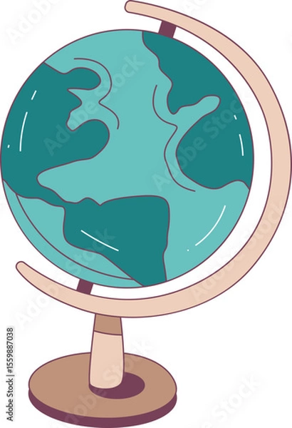 Obraz Globe illustration, perfect for design graphic needs