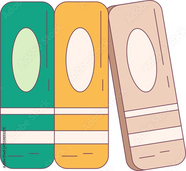 Obraz Books illustration, perfect for design graphic needs