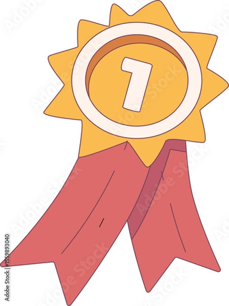 Obraz Medallion illustration, perfect for design graphic needs