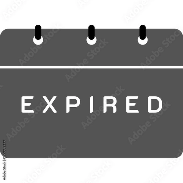 Obraz Expired Icon