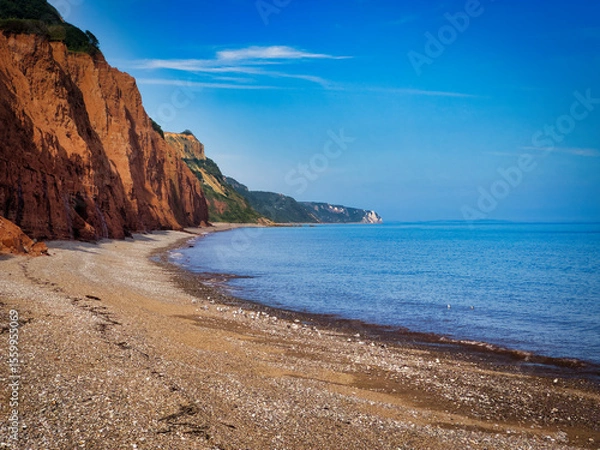 Obraz Sidmouth Beach in Devon