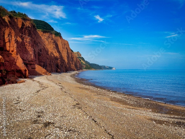 Obraz Sidmouth Beach in Devon