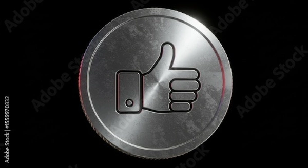 Obraz coin with emoji symbol