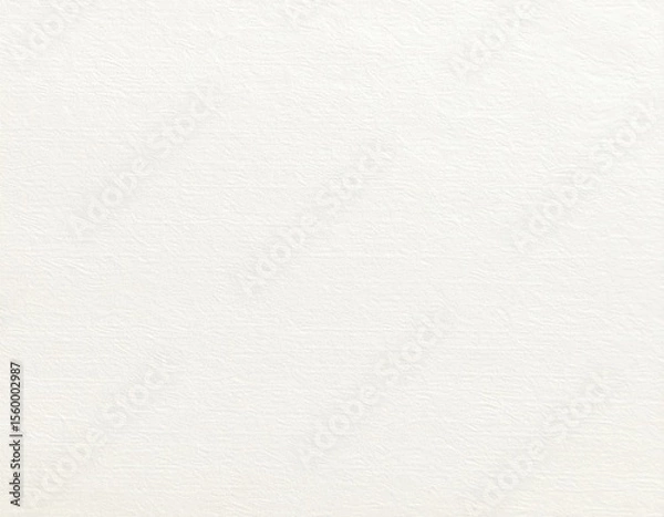 Obraz シンプルな白背景　和紙風のテクスチャ　レトロ