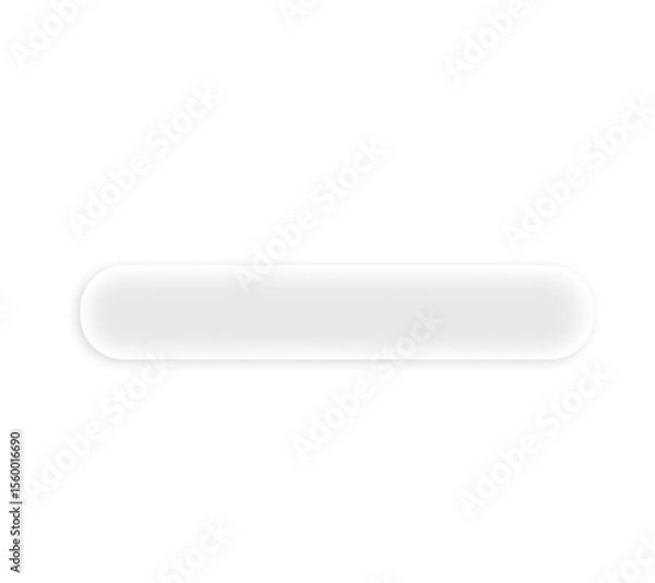 Obraz white blank button