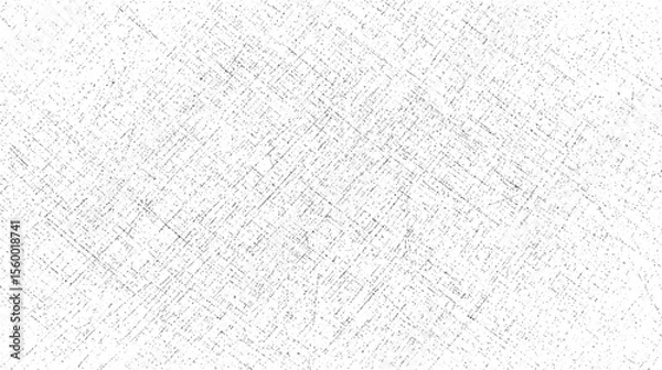 Fototapeta Minimal white scratch texture background. Grunge pattern of etched lines and sketch strokes. Ideal for texture overlays and print design.
