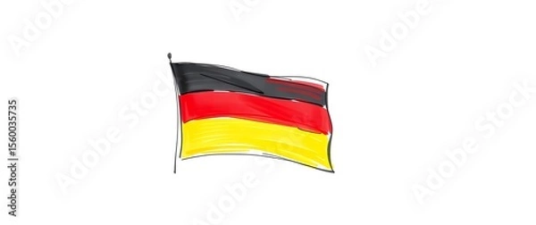 Obraz flag of germany