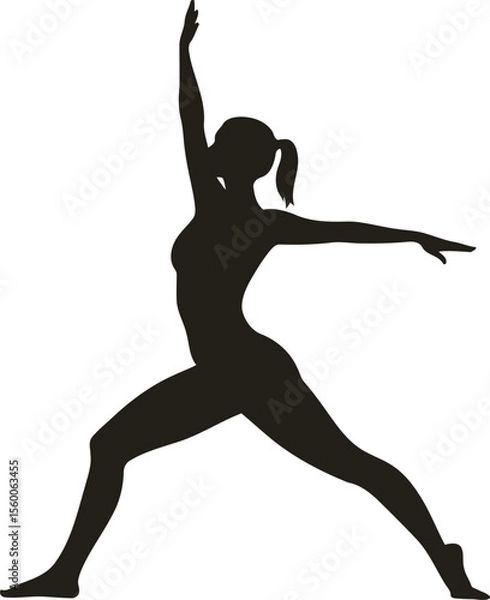 Obraz ballet dancer silhouette