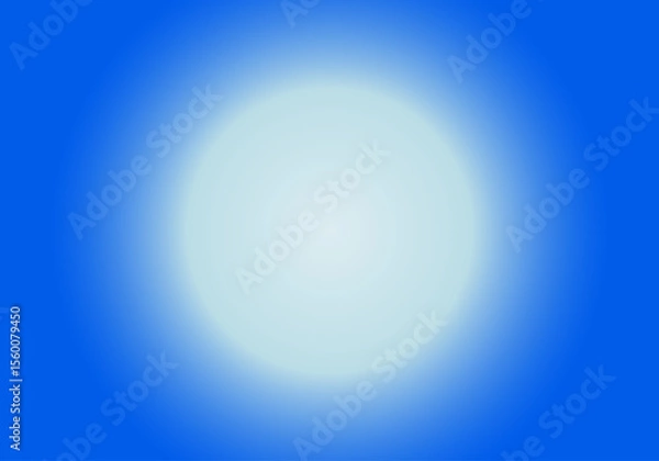 Fototapeta Resplandor azul. Fondo radial azul blanco. Fondo frio circular