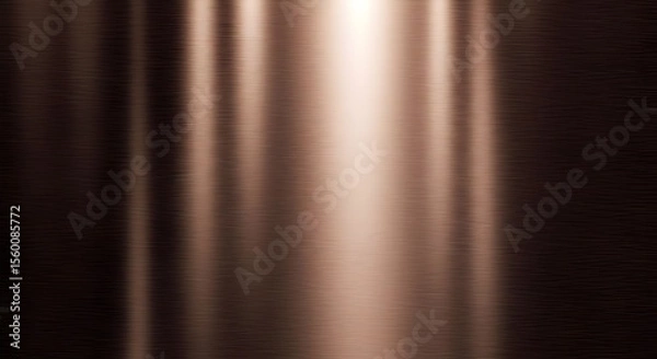 Fototapeta Reflective bronze background texture 