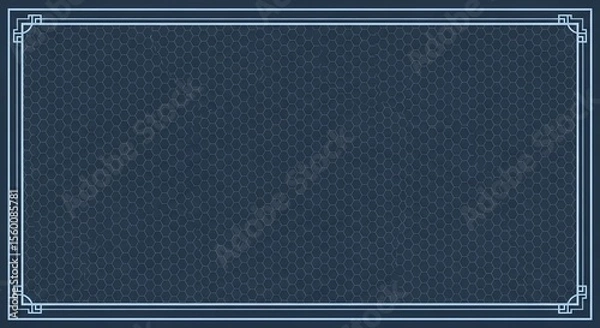 Obraz blue metal background