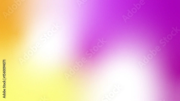 Obraz Black yellow orange magenta pink white abstract background. Color gradient ombre blend. Soft blur texture. Bright light glow. Vibrant neon haze. Smooth transition. Artistic noise grain mesh