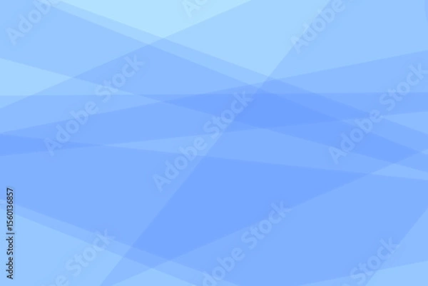 Fototapeta ブルーの幾何学模様