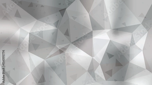 Obraz Abstract white and gray background. smooth abstract background, blurred pattern. Light pale vector background. Abstract pale geometric pattern