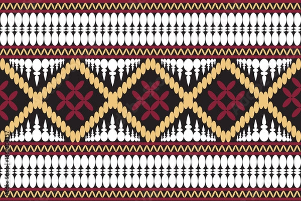 Fototapeta seamless knitted pattern