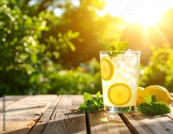 Obraz frische Zitronenlimonade