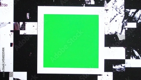 Obraz photo frame with abstract grunge background and space for text