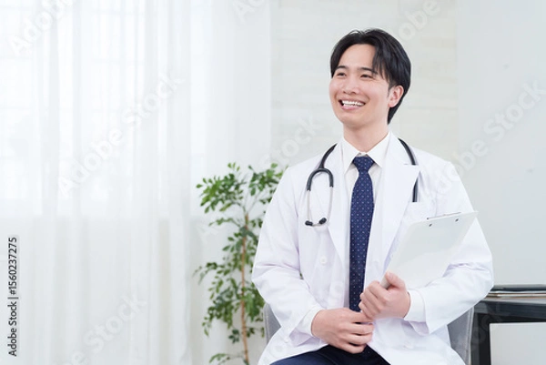 Obraz 笑顔の医者