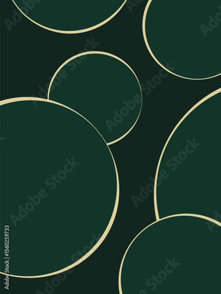 Obraz Background, abstract, green