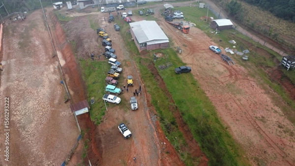 Fototapeta parque de 4x4