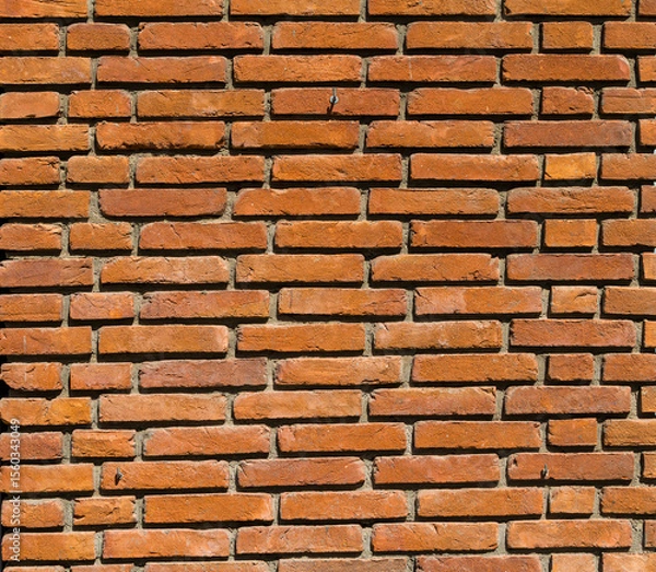 Obraz Old faded dirty brick wall pattern background