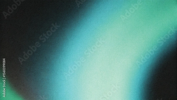 Fototapeta Abstract blue background with metallic texture and light rays