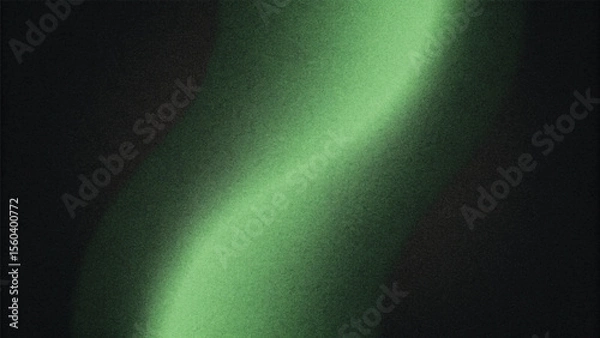 Fototapeta Abstract green and blue squares form a dynamic, bright digital background with a subtle dark texture and illuminating light rays